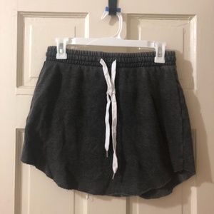 forever 21 sweat-skirt